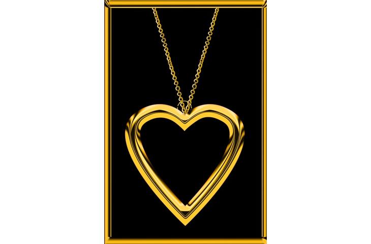 10k gold chain 16 in