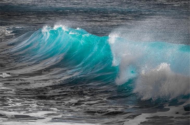 turquoise and black