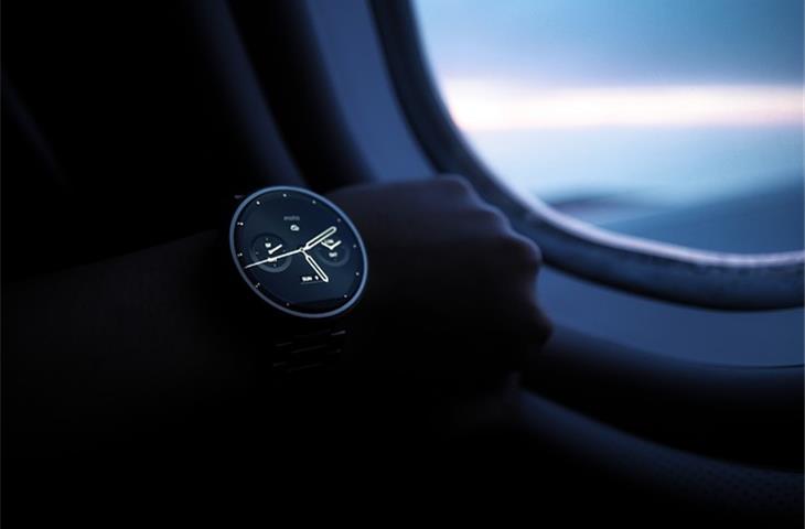rainbow wrist watch