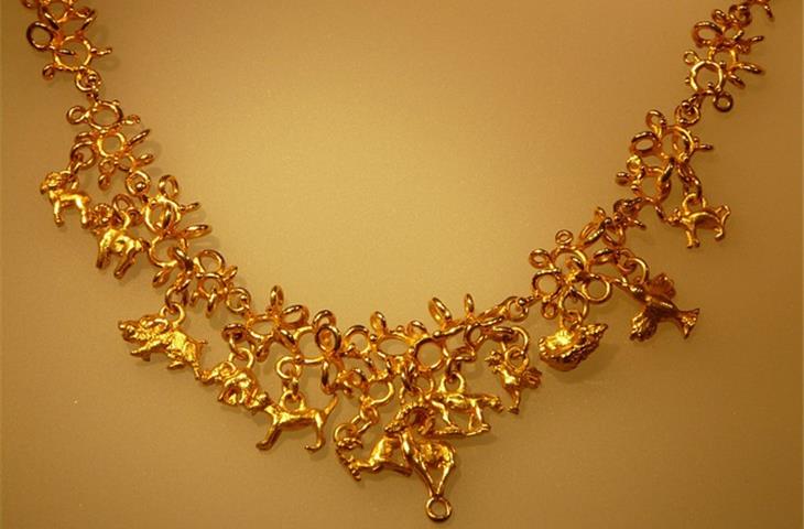 10k gold chain 16 in